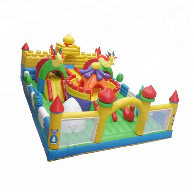 casa animosa del castillo de 0.55m m Platón para el castillo inflable al aire libre del patio de los niños