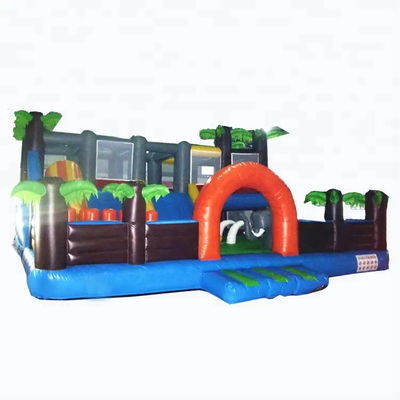 Parque de atracciones de salto animoso de los castillos de los juegos combinados inflables del PVC