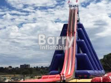 fácil instalación inflable gigante de la diapositiva de la calidad comercial del PVC de 0.55m m para al aire libre