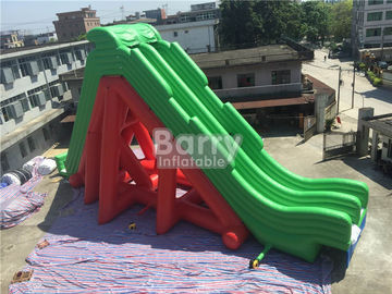 La altura el 11.5m baja libremente diapositiva inflable gigante de la seguridad para el PVC del adulto 0.55m m