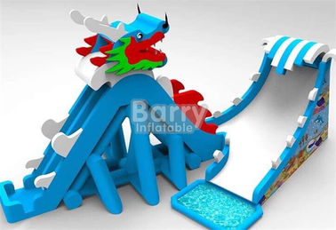 Modifique el dragón adulto del PVC para requisitos particulares que la diapositiva inflable gigante explota resbalón y resbale