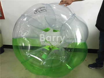 Juguetes inflables adultos modificados para requisitos particulares el 1.5m de la yarda de la bola de parachoques inflable del cuerpo del diámetro