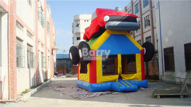 Lona del PVC de la gorila inflable de la forma del coche/paño ignífugos de Oxford para el parque