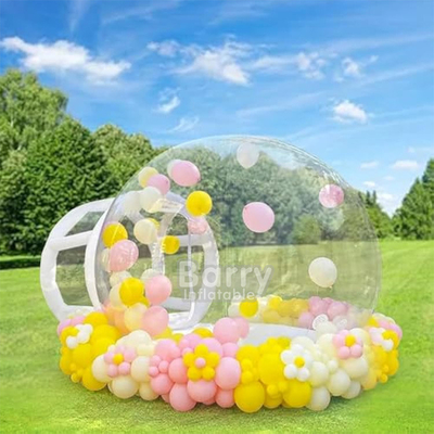 Haga que su evento se destaque con el tipo de aire carpa de fiesta inflable casa de globos de burbujas e impresión