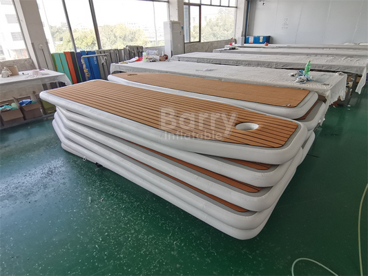 Sillón de agua Nave aérea de varias personas Plataforma de muelle flotante inflable para jet ski o natación