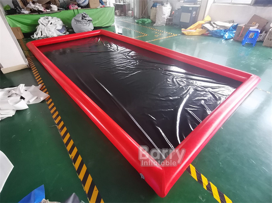 Pads de lavado impermeables no inflables con revestimiento de lonas de PVC El colchón de contención de agua para lavado de automóviles para el piso del garaje