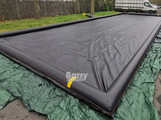 Almofada de contención de agua para automóviles fácil limpieza PVC almohadillas de lavado inflables Almofada de limpieza para automóviles