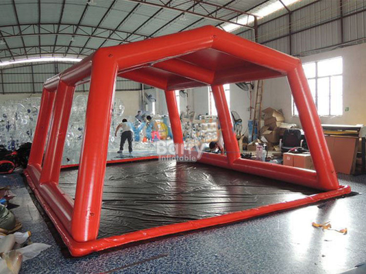 Tejido de agua de PVC portátil personalizado Tejido de lavado de automóviles inflable Tejido de lavado de automóviles inflable con tapa