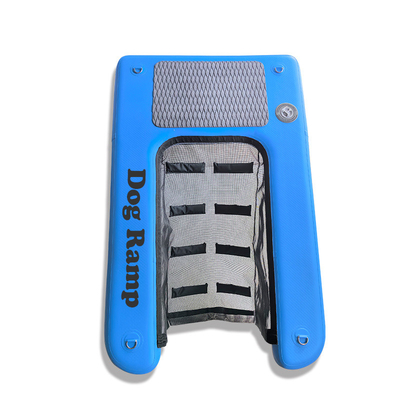 Ayudar a los perros a salir del agua DWF PVC lonas Escalera para perros Rampa de agua para perros Inflable Para para mascotas nadar