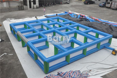 Carrera de obstáculos inflable profesional/laberinto inflable para la etiqueta del laser