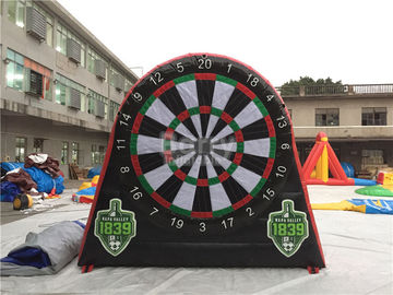 Tableros de dardo inflables gigantes del golf de los niños y de los adultos/juego inflable del dardo
