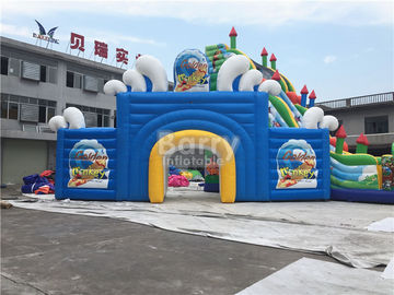 Entrada de encargo del arco/soporte del arco inflable para el parque de atracciones