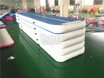 Estera flotante inflable de la yoga, estera de la gimnasia de la pista de aire para el ejercicio de formación