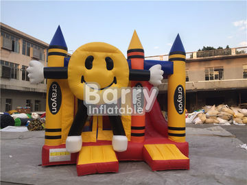 Creyón feliz inflable sonriente colorido Combos de la cara con la impresión de Digitaces