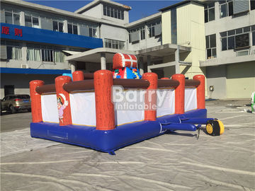 Patio inflable mega comercial del niño del parque de atracciones con la impresión de Digitaces