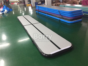 Despidiendo pista inflable al aire libre de la caída del aire del deporte del colchón la mini DWF + material de 1.2m m Platón