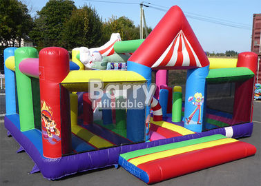 Niño de salto comercial Playland inflable del castillo del circo del brillo un pequeño