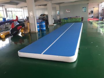 Estera inflable de la gimnasia de la pista de la caída de la estera del gimnasio 10m de 3M los 4m los 5m los 6m los 8m de la pista de aire del tamaño de encargo