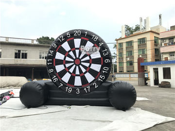 Juego de mesa pegajoso inflable modificado para requisitos particulares del dardo del fútbol del dardo al aire libre del pie