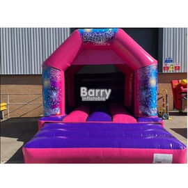 16*16*9.5 pie embroma el castillo animoso, pequeña gorila inflable con 0,55 PVC Tarpulin