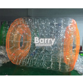 Juego de la bola de rodillo del agua modificada para requisitos particulares de TPU/del PVC en piscina/bola inflable del agua del patio del parque del agua
