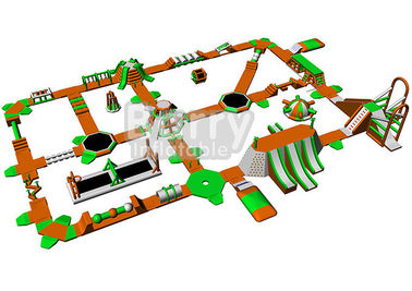 Último parque flotante inflable del agua de la seguridad gigante para el entretenimiento