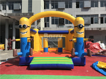 Casa inflable comercial de la despedida de los subordinados para la liquidación, trampolín inflable de la gorila