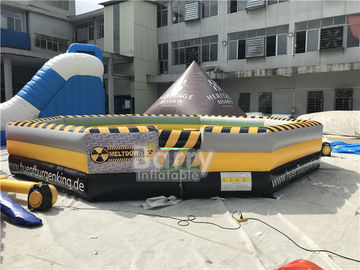 obstáculo inflable del Wipeout del barrendero del eliminador de los 7m para el juego de la fusión