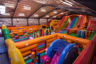 Despedir el patio inflable del niño, parque de atracciones del patio de la ciudad de la diversión