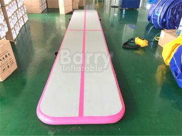 Estera casera del gimnasio de las esteras del piso de Airtrack de la estera de la caída que cae del aire inflable de la pista para la gimnasia
