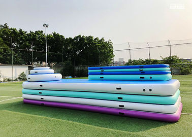 Estera inflable de la gimnasia del ejercicio amistoso de la aptitud de Eco para el hogar