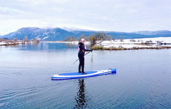 Tablero inflable del SORBO de la base del EPS para practicar surf a Ski Tour All Round