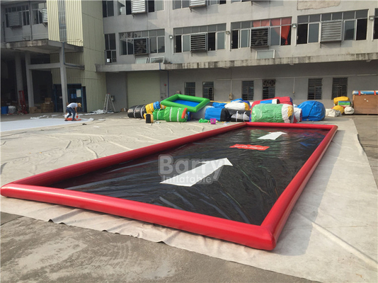Tipo inflable comercial del sello de Mat Easy Set Up Air del túnel de lavado