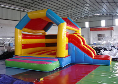 Casa de la despedida de la diapositiva/gorila combinadas inflables divertidas del Moonwalk para el patio