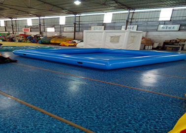 Piscina de agua portátil de la fácil instalación con la lona impermeable del PVC de Platón