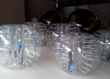 Juguetes inflables al aire libre del diámetro el 1.2m, traje inflable de la bola de la burbuja para los niños