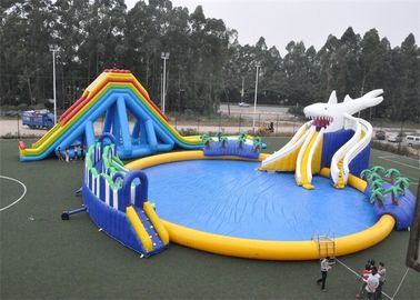 El entretenimiento explota el últimos parque del agua de los juegos/juguetes inflables del agua para el lago