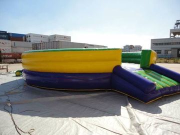 Bull mecánica inflable competitiva, estera inflable del PVC con la máquina mecánica de Bull del rodeo