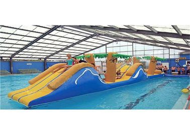 Gorila flotante inflable de la carrera de obstáculos de los niños comerciales impermeables