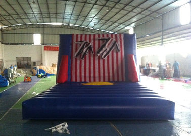Juegos interactivos inflables emocionantes, pared pegajosa inflable de la calidad comercial