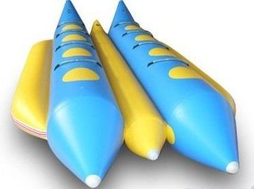 Barco de plátano inflable del agua doble del carril de 8 personas con la lona del PVC