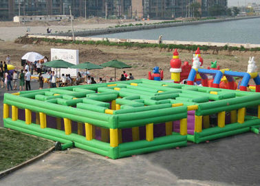 Juegos interactivos inflables gigantes/laberinto inflable del parque de atracciones