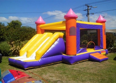 Casa combinada inflable de la despedida del castillo del carril doble de los niños con la diapositiva