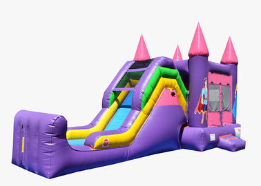 Alquileres combinados de la despedida del tobogán acuático combinado inflable comercial grande de la casa