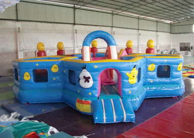 Patio inflable impermeable precioso del niño, alquiler animoso del castillo de los niños