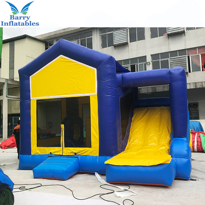 Ronda al aire libre del equipo del patio de la gorila inflable colorida portátil combinada