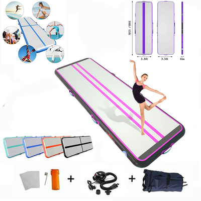 Estera del gimnasio de DWF que cae 1.2m m Plato Inflatable Gymnastics Air Track