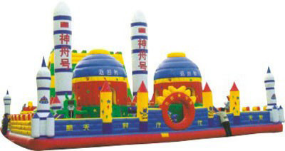 Puntada doble de la gorila de los niños del OEM de la casa animosa inflable del castillo
