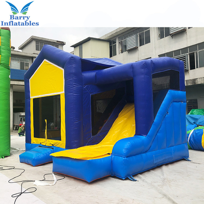 Los castillos de salto del tema 0.55m m del castillo animoso inflable animal del PVC resbalan