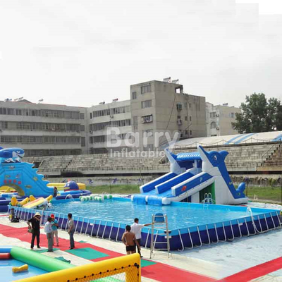 Altura de la piscina del PVC de la prenda impermeable de la resistencia de fuego el 1m